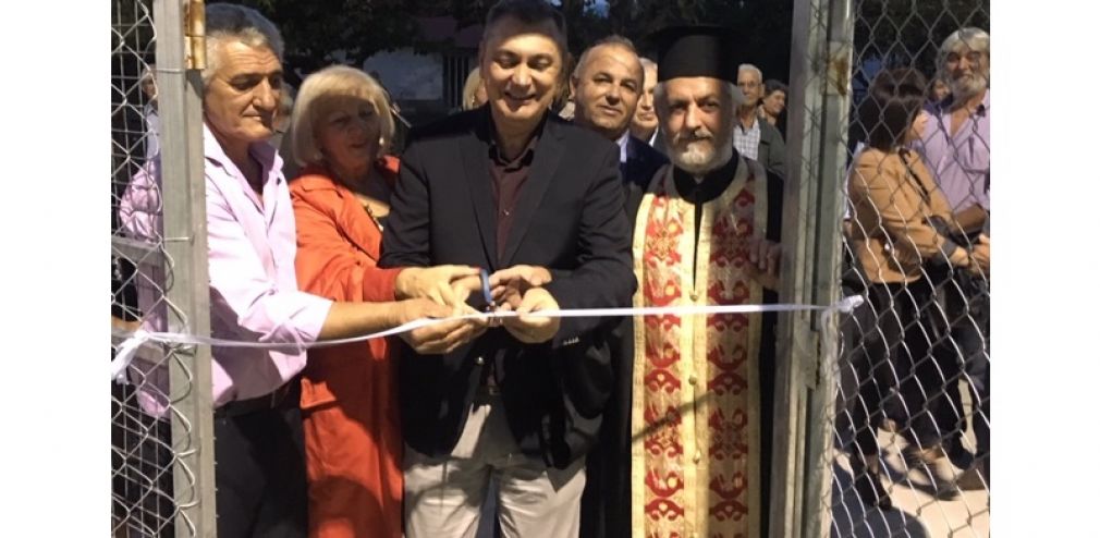 Εγκαινιάστηκε το γήπεδο 5Χ5 στη Μαγούλα