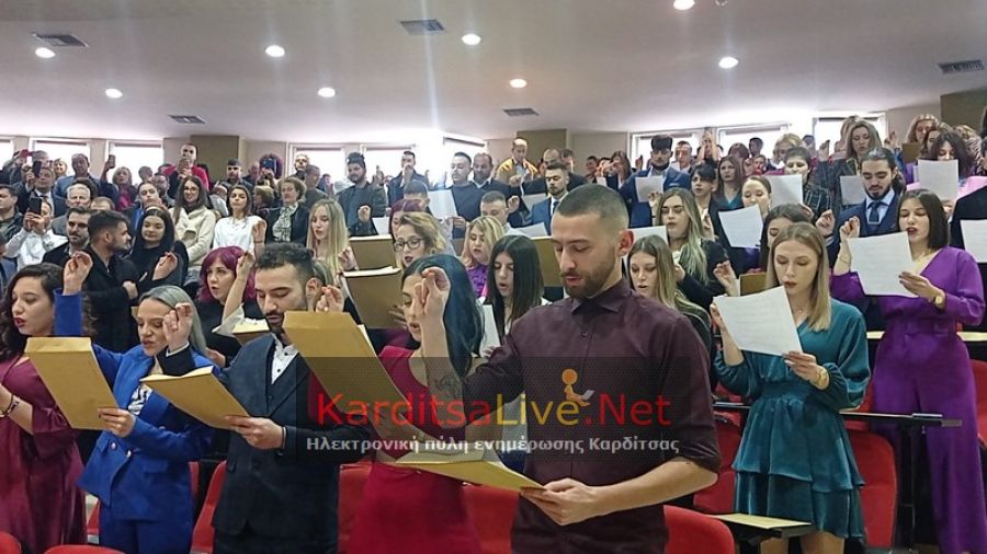 Ορκίστηκαν 49 νέοι πτυχιούχοι του Τμήματος Τεχνολογίας Τροφίμων (+Φωτο +Βίντεο)