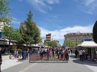 Τέλης Αντωνίου: Ικανοποιητική η Πασχαλινή κίνηση στην αγορά της Καρδίτσας - Περίοδος αναμονής οι ημέρες ως τις εκλογές