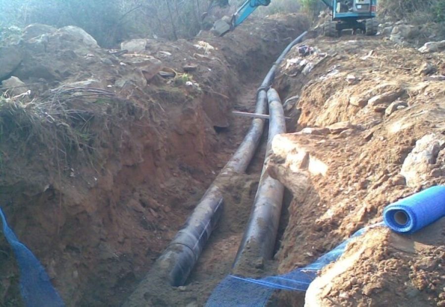 Ρυθμίσεις στην κυκλοφορία για το έργο των δικτύων αποχέτευσης ακάθαρτων Γελάνθης – Λαζαρίνας