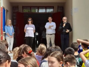8ο Δημοτικό Σχολείο Καρδίτσας: Επίσκεψη του κ. Αλέξη Κωστάλα στο σχολείο μας