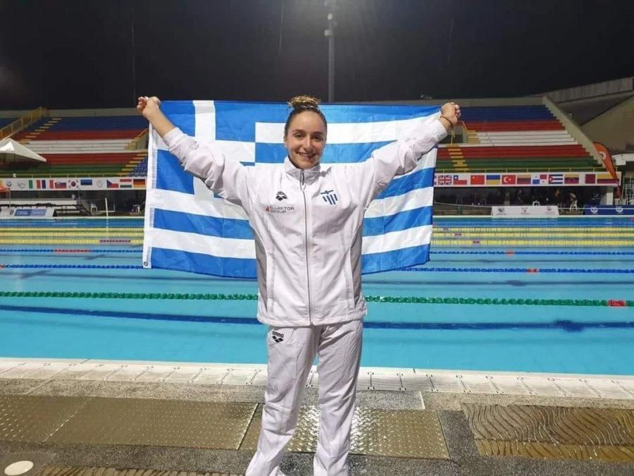 Συγχαρητήριο μήνυμα του Κ. Αγοραστού για την παγκόσμια διάκριση της Λαρισαίας κολυμβήτριας, Αθανασίας Καρατσιβή