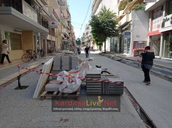 Μετά τα μέσα Ιουλίου ανοίγει η οδός Χαρίτου για τα οχήματα (+Φώτο +Βίντεο)