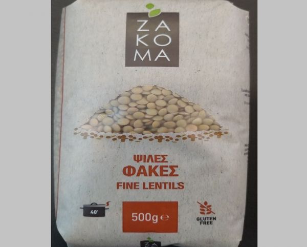 Συσκευασία με φακές ανακαλεί ο ΕΦΕΤ