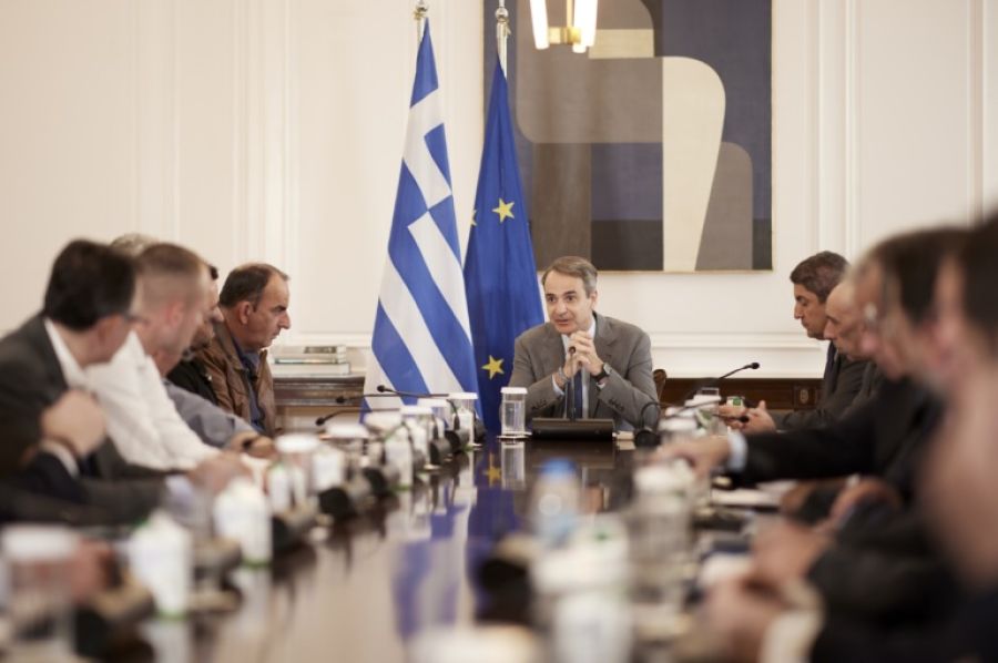Ολοκληρώθηκε η συνάντηση Μητσοτάκη με εκπροσώπους των αγροτών - Καμία σαφής απάντηση λένε οι αγρότες