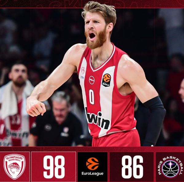 Euroleague: Επιστροφή στις νίκες για τον Ολυμπιακό