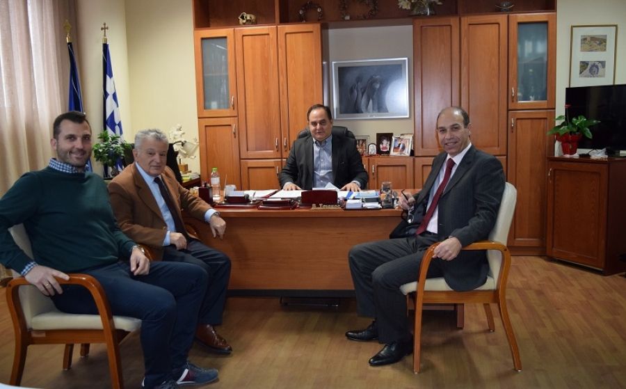 Συνάντηση με το Δήμαρχο Καρδίτσας είχαν εκπρόσωποι της Συνεταιριστικής Τράπεζας Θεσσαλίας