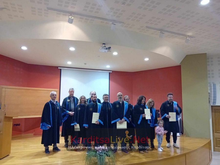 Ορκίστηκαν 6 απόφοιτοι μεταπτυχιακών προγραμμάτων του Τμήματος Δασολογίας Επιστημών Ξύλου και Σχεδιασμού (+Φωτο +Βίντεο)