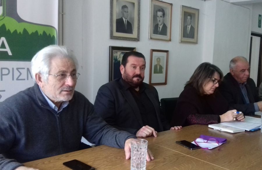 Στη συνάντηση του Αγροτικού Γαλακτοκομικού Συνεταιρισμού Μετεώρων με την Ολ. Τελιγιορίδου o Ν. Ντίτορας