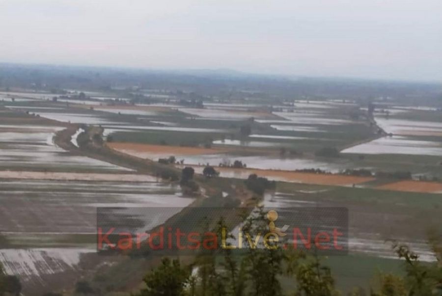 Σε κατάσταση έκτακτης ανάγκης πολιτικής προστασίας κοινότητες των Δήμων Καρδίτσας και Μουζακίου