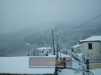 Πυκνές χιονοπτώσεις σε ορεινά και ημιορεινά και βροχοπτώσεις στα πεδινά έφερε η "Μπιάνκα" (+Φώτο +Βίντεο)