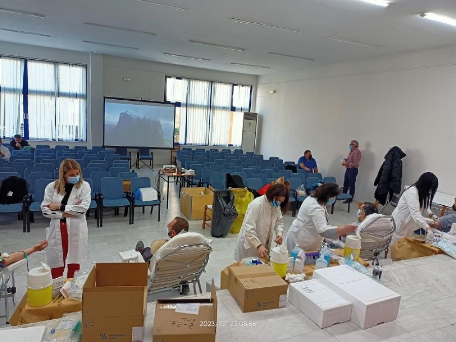 Σ.Ε.Α. Παλαμά: Μια ακόμη επιτυχημένη αιμοδοσία στον Παλαμά!