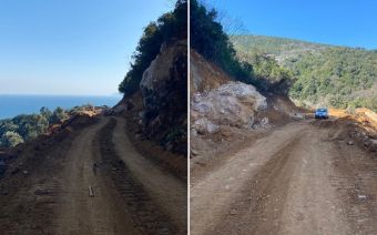 Προχωρούν οι εργασίες στον παραλιακό άξονα Ρακοπόταμος –Κεραμίδι
