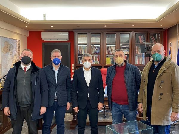 Συνάντηση της Διοίκησης του Επιμελητηρίου Καρδίτσας με τον Περιφερειάρχη Θεσσαλίας Κ. Αγοραστό