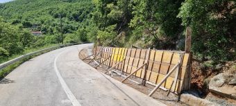 Σε εξέλιξη οι εργασίες κατασκευής τοιχίων αντιστήριξης στην κοινότητα Πορτίτσας