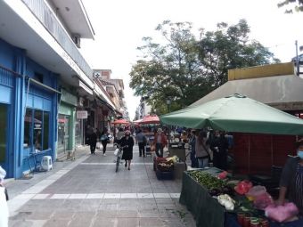 Ανοιχτή η λαϊκή αγορά της Τετάρτης στην Καρδίτσα αλλά σε αγωνιστικό πλαίσιο