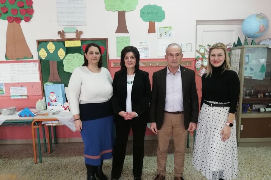 Σε εκδήλωση Erasmus+ του 2ου Δ.Σ. Καρδίτσας παρευρέθηκε ο Δ/ντης Π.Ε. Καρδίτσας Κων. Γκόλτσος