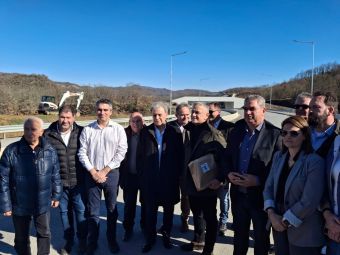 Χρίστος Δήμας: Στο 93% η πρόοδος κατασκευής στο Βόρειο Τμήμα του Αυτοκινητοδρόμου Ε65
