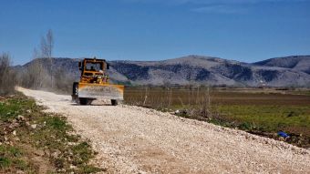 Αποκατάσταση ζημιών στο ανάχωμα της Μεταμόρφωσης Παλαμά