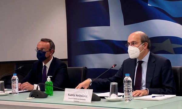 Σταϊκούρας - Χατζηδάκης ανακοίνωσαν τα μέτρα στήριξης επιχειρήσεων και εργαζομένων για τον Απρίλιο