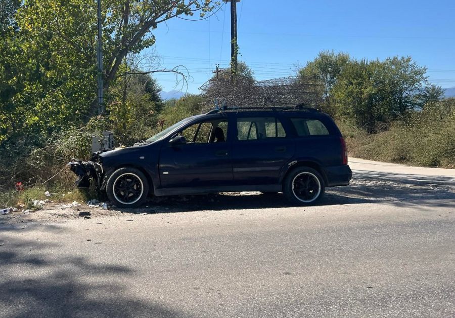 Τροχαίο ατύχημα υλικών ζημιών στην Ε.Ο. Τρικάλων – Καρδίτσας