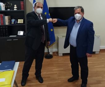 Συναντήσεις του Παν. Νάνου στην Αθήνα με πολιτικούς και υπηρεσιακούς παράγοντες