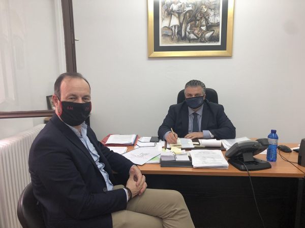 Επίσκεψη του Δημάρχου Μουζακίου στο ΥΠ.Α.Α.Τ. για το θέμα των αποζημιώσεων των αγροτών από τον ΕΛΓΑ