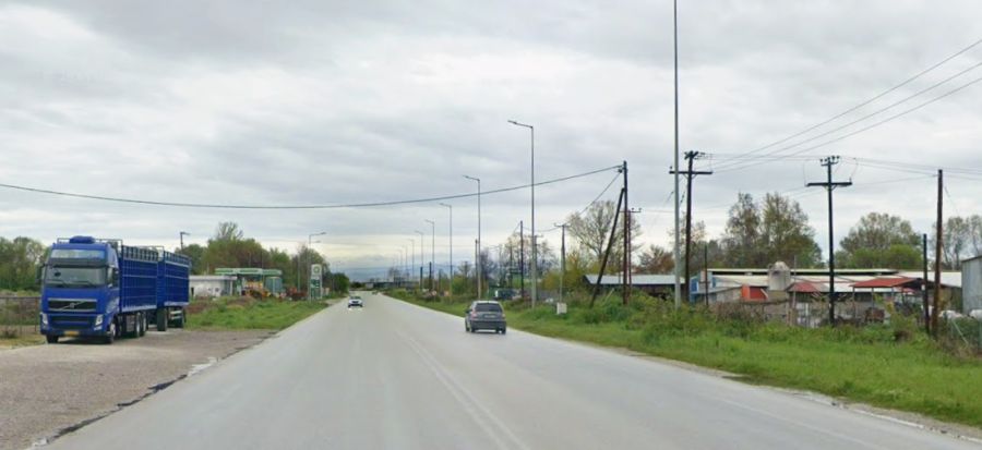 Διαγράμμιση 3 χιλιομέτρων στην Βορειοανατολική Περιφερειακή οδό Καρδίτσας