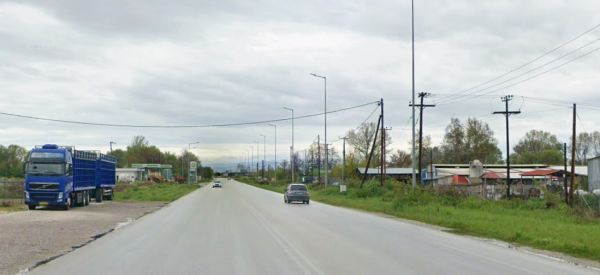 Διαγράμμιση 3 χιλιομέτρων στην Βορειοανατολική Περιφερειακή οδό Καρδίτσας