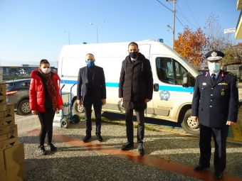 Εθιμοτυπικές επισκέψεις Νούσιου, Καραγιάννη και Ρογγανάκη σε δημόσιες υπηρεσίες και ιδρύματα της Καρδίτσας