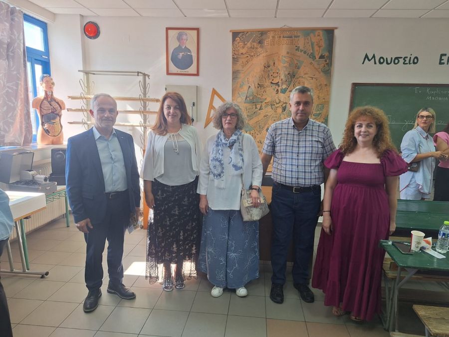 ΔΙ.Π.Ε. Καρδίτσας: Εκδήλωση εγκαινίων του «Μουσείου Εκπαίδευσης» στο 5ο Δημοτικό Σχολείο