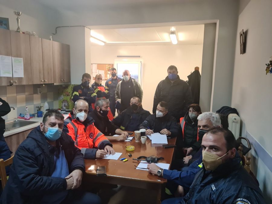 Ενισχύονται οι δυνάμεις στην περιοχή των Φαρσάλων για τη διαχείριση των επιπτώσεων του "Διομήδη"