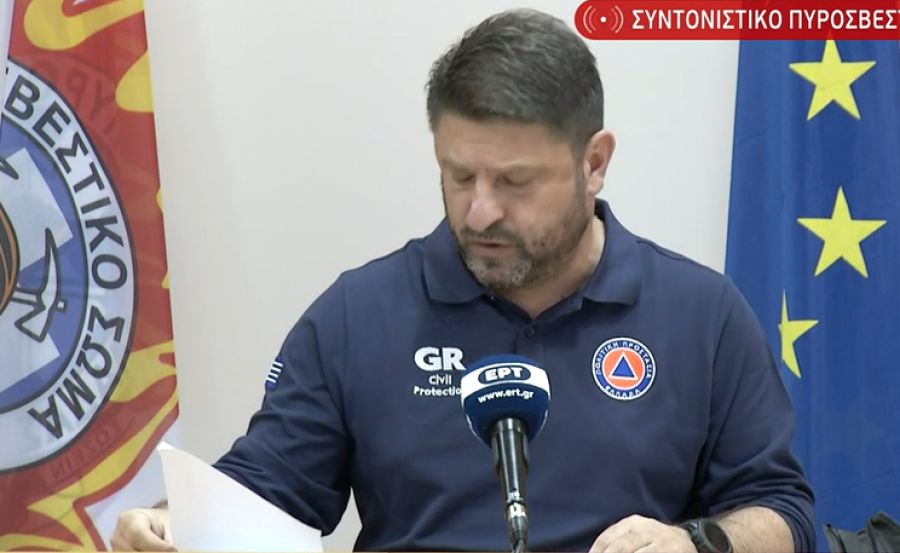 Χαρδαλιάς: "56 ανοιχτές πυρκαγιές - Περιμένουμε έως και 6 μποφόρ σε Δυτική Αττική"