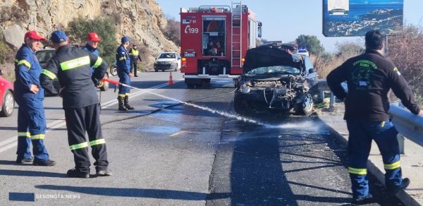 Μαγνησία: Θανατηφόρο τροχαίο για άνδρα στον Σωρό (+Φωτο)