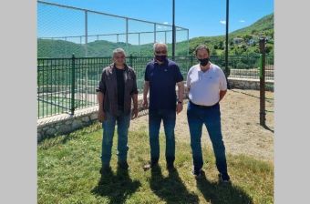 Επίσκεψη Δημάρχου Σοφάδων Θ. Σκάρλου στο Θραψίμι