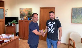 Το Δήμαρχο Καρδίτσας επισκέφτηκε ο πρόεδρος της Αναγέννησης Καρδίτσας