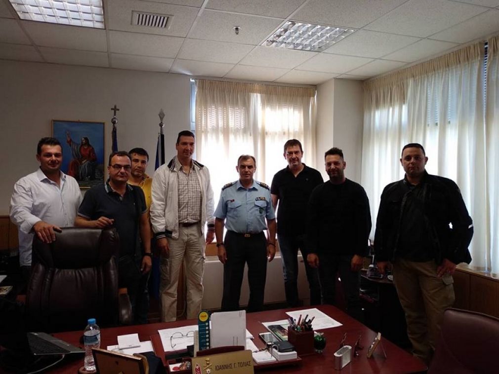 Συνάντηση της Ένωσης Αστυνομικών Υπαλλήλων Καρδίτσας με τον Γ.Π.Α.Δ. Θεσσαλίας