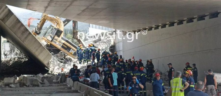 Πάτρα: Τουλάχιστον 1 νεκρός και 12 τραυματίες από κατάρρευση γέφυρας - Αναζητούνται εγκλωβισμένοι (+Βίντεο)