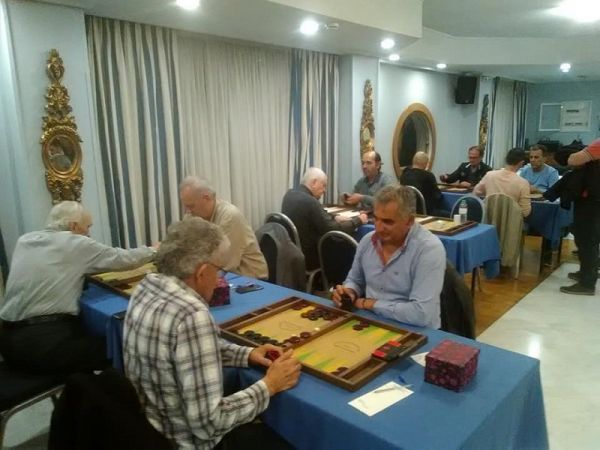 6ο πρωτάθλημα Αγωνιστικού Τάβλι: Αμπράζης και Κέφος το απόλυτο νικών για τη 2η αγωνιστική