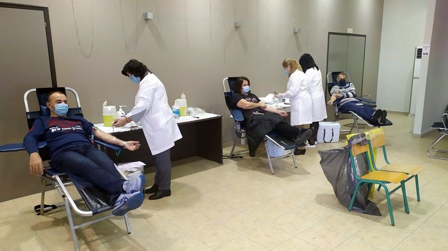 «Δώρο ζωής» από τους εθελοντές αιμοδότες του Δήμου Σοφάδων