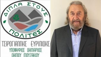Απόσυρση του συνδυασμού &quot;Δίπλα στους πολίτες&quot; του Ευριπίδη Τσιρογιάννη από τις εκλογές στο Δήμο Μουζακίου