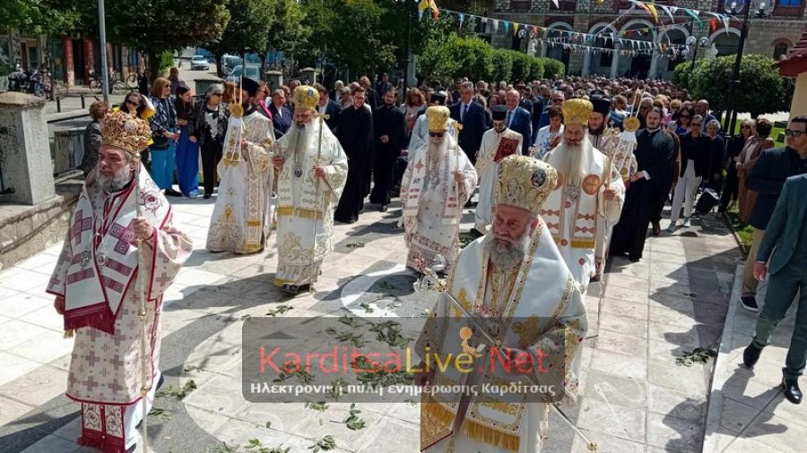 Η Καρδίτσα τίμησε «των Αγράφων τον γόνον» Άγιο Σεραφείμ (+Φωτο +Βιντεο)