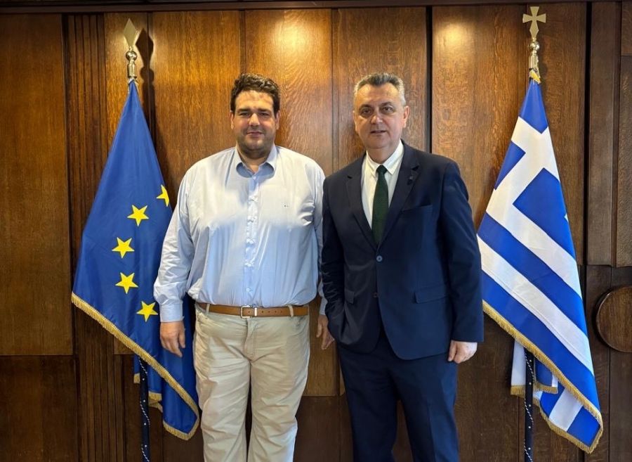 Συνάντηση Γ. Κωτσού με Θοδ. Λιβάνιο για το νέο Κώδικα Τοπικής Αυτοδιοίκησης και την πορεία των έργων αποκατάστασης