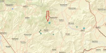 Σεισμός 3,3 Ρίχτερ στα γεωγραφικά όρια Τρικάλων και Λάρισας