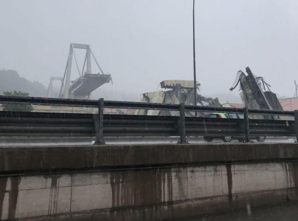Δεκάδες νεκροί από γέφυρα που κατέρρευσε στη Γένοβα (+Βίντεο)