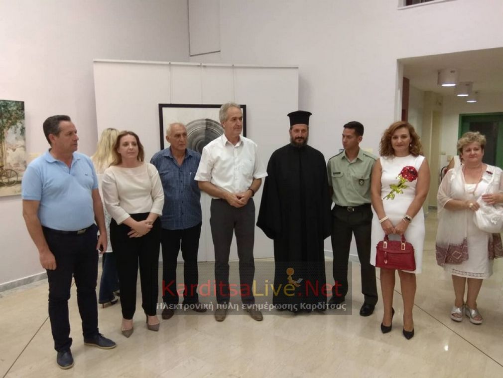 Εγκαινιάστηκε η έκθεση Καρδιτσιωτών καλλιτεχνών με θέμα το ποδήλατο (+Φώτο +Βίντεο)