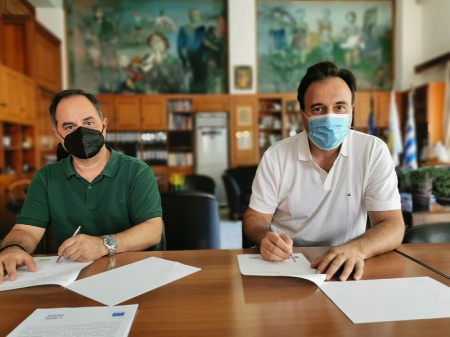 Τσιάκος - Παπαστεργίου υπέγραψαν τη σύμβαση για τον Τεχνικό Σύμβουλο της Μ.Ε.Α. Δυτικής Θεσσαλίας