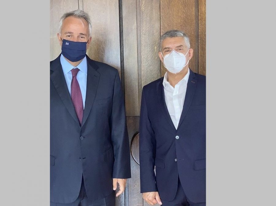 Συνάντηση Αγοραστού - Βορίδη για τη στελέχωση των υπηρεσιών της Περιφέρειας Θεσσαλίας