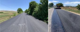 Σε εξέλιξη οι εργασίες συντήρησης και αποκατάστασης της π.Ε.Ο. Φαρσάλων - Λάρισας