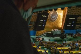 Με 143 ψήφους ο ΟΗΕ καταδίκασε την προσάρτηση των 4 περιοχών στην Ρωσία – 5 χώρες ψήφισαν κατά